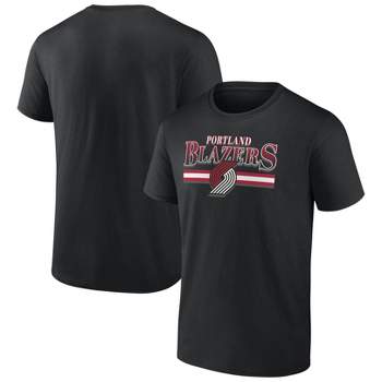 NBA Portland Trail Blazers Men's Short Sleeve Double T-Shirt