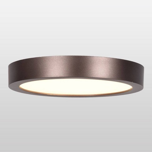 Ulko Exterior Round Led Flush Mount Outdoor Ceiling Light