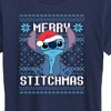Women's - Lilo and Stitch - Merry Stitchmas Christmas Short Sleeve Graphic T-Shirt - 2 of 4