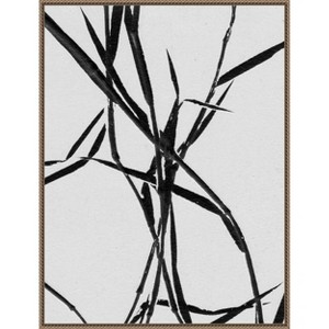 Amanti Art Grass Detail White by Pernille Folcarelli Canvas Wall Art Print Framed 23 x 30-in. - 1 of 4