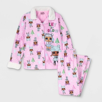 Girls' L.O.L. Surprise! 2pc Pajama Set - Pink