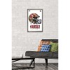Trends International NFL San Francisco 49ers - Drip Helmet 20 Framed Wall Poster Prints - 2 of 4