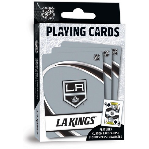 MasterPieces Family Games - NHL Los Angeles Kings Playing Cards - Officially Licensed Playing Card Deck for Adults, Kids, and Family - image 1 of 4