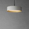 ET2 Lighting Echo 1 - Light Pendant in  White/Gold - 3 of 4