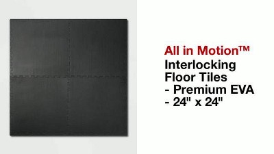 Interlocking Floor Tiles - Premium Eva - 24 X 24 All In Motion™ : Target