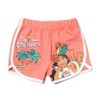 Disney Princess Belle Jasmine Moana Rapunzel Tiana Ariel Girls French Terry 3 Pack Shorts Toddler to Big Kid - 3 of 4
