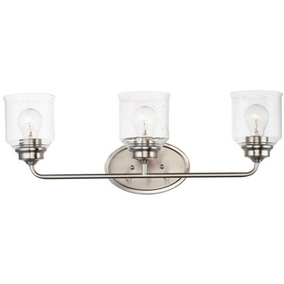 Maxim Lighting Acadia 3 - Light Vanity in  Satin Nickel