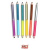 eeBoo: 6 Jumbo Colored Pencils - Axolotl - Double-Sided,12 Colors, Metallic &Fluorescent, Ages 3+ - 3 of 4