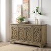 Acme Furniture Orana Decorative Storage Cabinet Oak Finish - 2 of 4