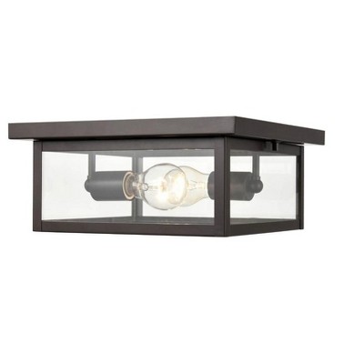 Millennium Lighting Evanton 2 - Light Flush Mount in  Powder Coat Bronze