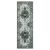 Washable Area Rug Vintage Medallion Floral Soft Rug Indoor Non Slip Low Pile Carpet for Living Room Bedroom Dining Room Home Office - 2 of 4