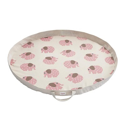 3 Sprouts Baby & Kids Play Mat Bag - Elephant