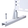 Vynxaria 76" Metal Privacy Screen - Freestanding Decorative Divider for Indoor & Outdoor Use - 4 of 4
