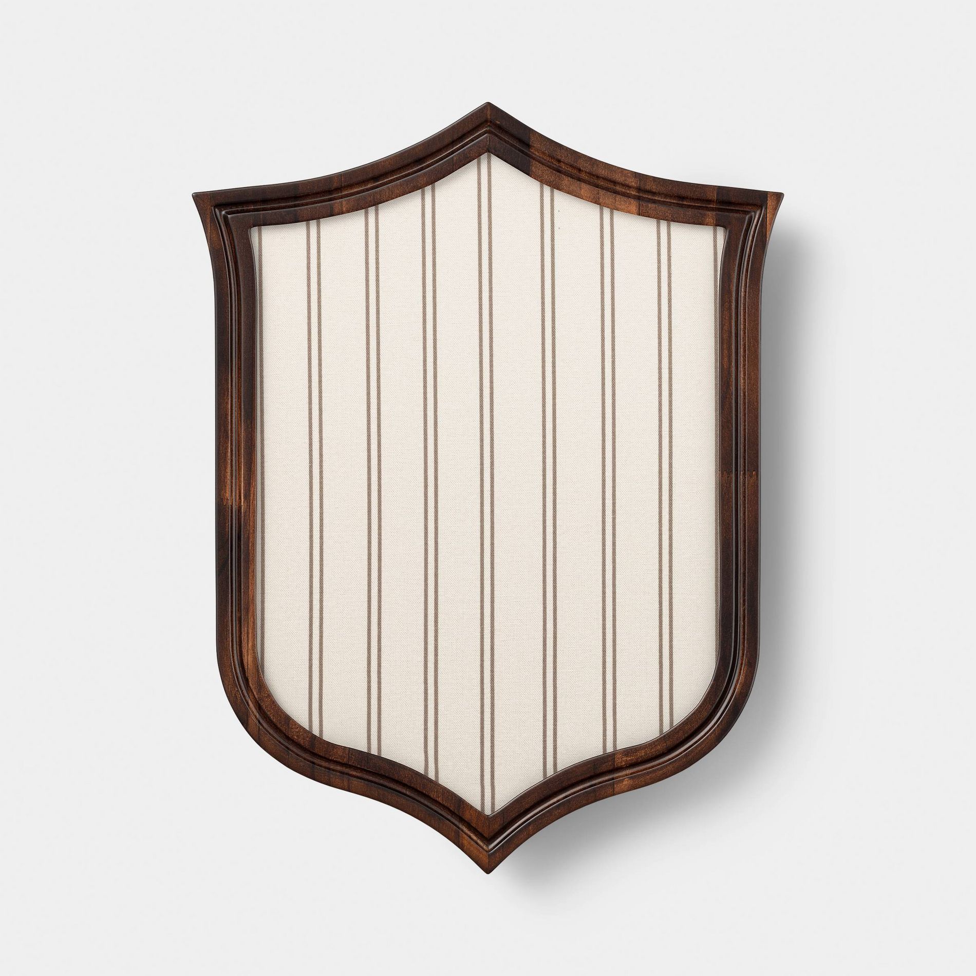 13"x17" Crest Striped Pinboard Wood Wall Art - Room Essentials™