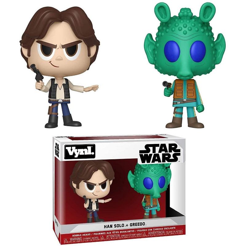 Funko VYNL Star Wars Han Solo and Greedo (ANH) Vinyl Figures, 1 of 4