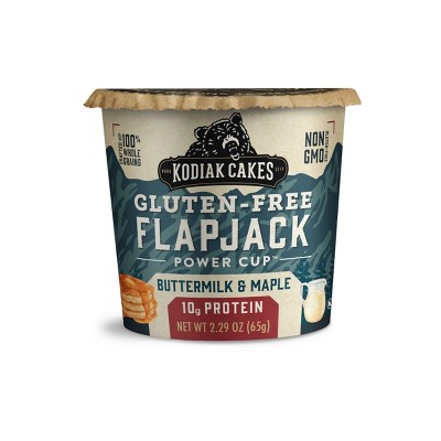 Kodiak Cakes Protein-Packed Single-Serve Flapjack Cup Gluten-Free Buttermilk & Maple - 2.29oz