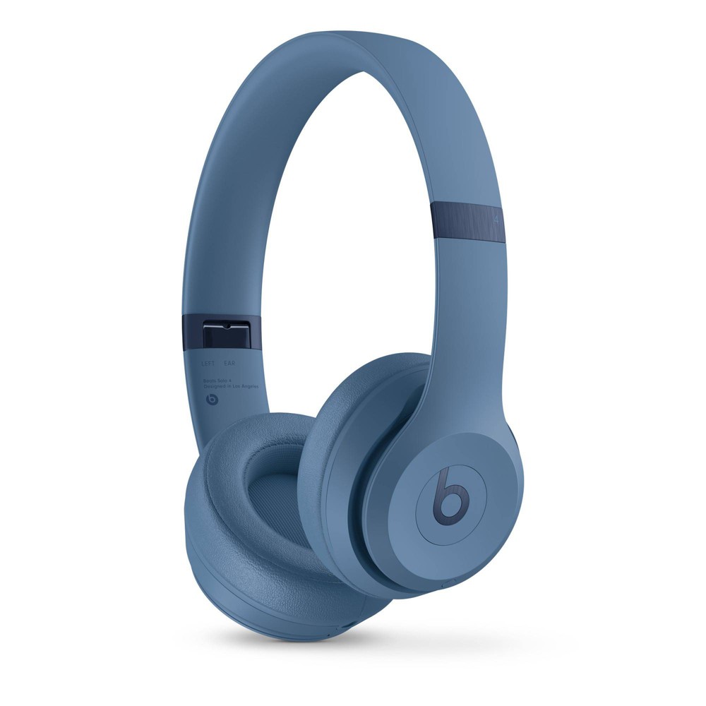Beats Solo 4 Bluetooth Wireless On-Ear Headphones - Slate Blue - Target Certified Refurbished