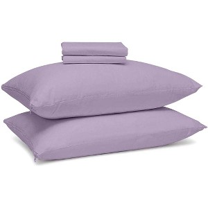Circles Home 100% Cotton Zippered Pillow Protector (Single Pack) Body size 20x55 - 1 of 4