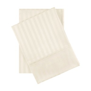 600-Thread Count Egyptian Quality Cotton Stripe 2-Piece Pillowcase Set by Blue Nile Mills - 1 of 3