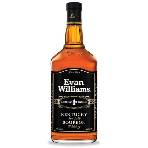 Evan Williams Kentucky Straight Bourbon Whiskey - 1.75L Bottle - image 1 of 3