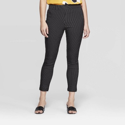 pinstripe jeans women