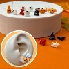 Plastic Earrings for Sensitive Ears Pumpkin Studs Halloween Earrings for Women - 3 of 4