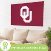 NCAA University of Oklahoma Flag with Grommets, 3'x5' Oklahoma Sooners Outdoor College Flags & Banners for Garden Patio Indoor Wall Décor - 4 of 4