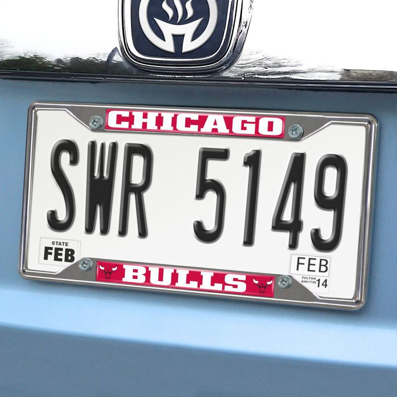 NBA Chicago Bulls Fanmats License Plate Frame, 2 of 4