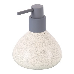 Unique Bargains Body Wash Shampoo Ceramic Foaming Soap Dispenser with Pump - 1 of 4
