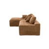 98'' Cloud L-Shaped Modular Sectional Sofa with Deep Seat and Convertible Sponge Cushions - 2 of 4