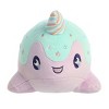 Aurora Small Pastel Lollipop Nomwhal Tasty Peach Enchanting Stuffed Animal Purple 7" - image 2 of 4