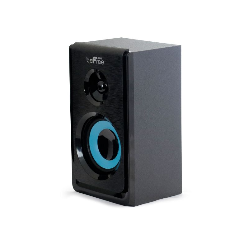 beFree Sound 5.1 Channel Bluetooth Surround Sound Speaker System in Blue, 2 of 8