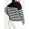 ELOQUII Women's Plus Size Oversized Stripe Sweater - image 3 of 4