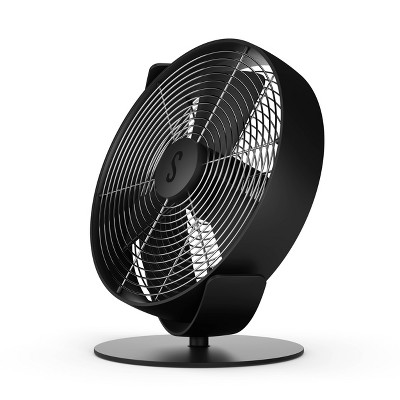 black desk fan