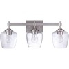Craftmade Lighting Stellen 3 - Light Vanity in  Brushed Polished Nickel - 2 of 2