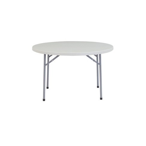 48 Heavy Duty Round Folding Banquet, 48 Inch Round Folding Table