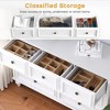 7 Drawer Dresser, Vintage Design Wooden Chest of Drawer with Metal Handles - 2 of 4