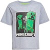 Minecraft Boys Creeper T-Shirt, Tank Top and Shorts 3-Piece Set - 2 of 4