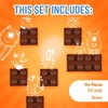 Strictly Briks Classic Bricks Starter Kit, Brown, 144 Pieces, 2x2 Inches, Building Creative Play Set for Ages 3 and Up - 3 of 4