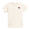 The Juniper Shop Patriotic Bow Star Coquette Youth Short Sleeve Tee - 3 of 4