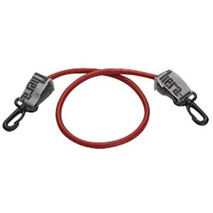 THERABAND 18 IN Replacement Tubing with Clips, Red, Medium Thickness, 3.7 LBS Resistance, Level 3 - 1 of 3