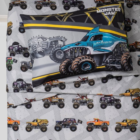 Monster Jam Twin Sheet Set Target