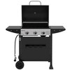 RoyalGourmet 3-Burner BBQ Liquid Propane Gas Grill GH3001HTG Black - 2 of 4