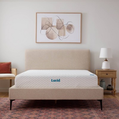 LUCID Comfort Collection 10-Inch Gel Memory Foam Mattress