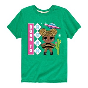 Boys' - LOL Surprise! - Queen Bee Born To Roam Short Sleeve Graphic T-Shirt - 1 of 4