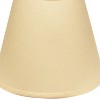 Vynxaria Lampshades: Beige Deep Empire Shade, 10" x 18" x 13" for Table Lamps - 3 of 4