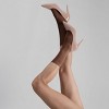LECHERY Women's Lustrous Silky Shiny Sheer Dress Nylons Stockings Socks (2 Pairs) - 2 of 4