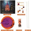 Halloween Decorations, 3FT Halloween Collapsible Pumpkin Decorations with 8 Lighted Mode Jack o Lantern Pumpkins for Outdoor Indoor Garden Yard - 4 of 4