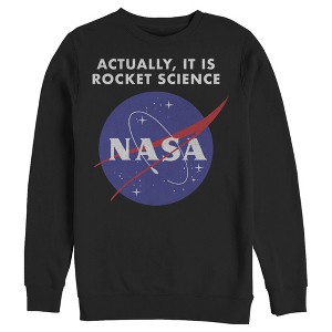 Men's NASA Rocket Science Logo Sweatshirt - 1 of 3