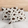 Sweet Jojo Designs Gender Neutral Unisex Throw Pillow Covers Wild West Cowboy Ivory and Brown 2pc - 2 of 4